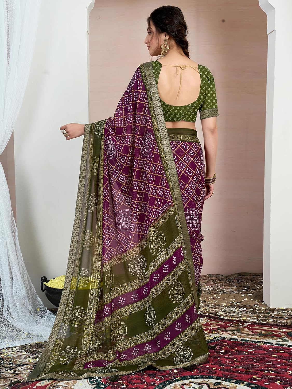 Women's Chiffon Printed Saree