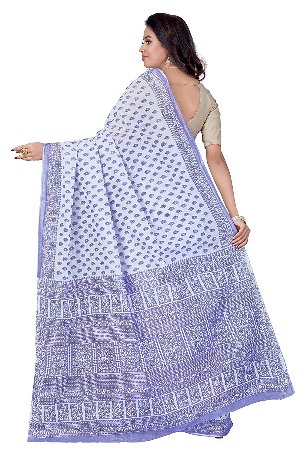 Women's Pure Cotton Printed saree