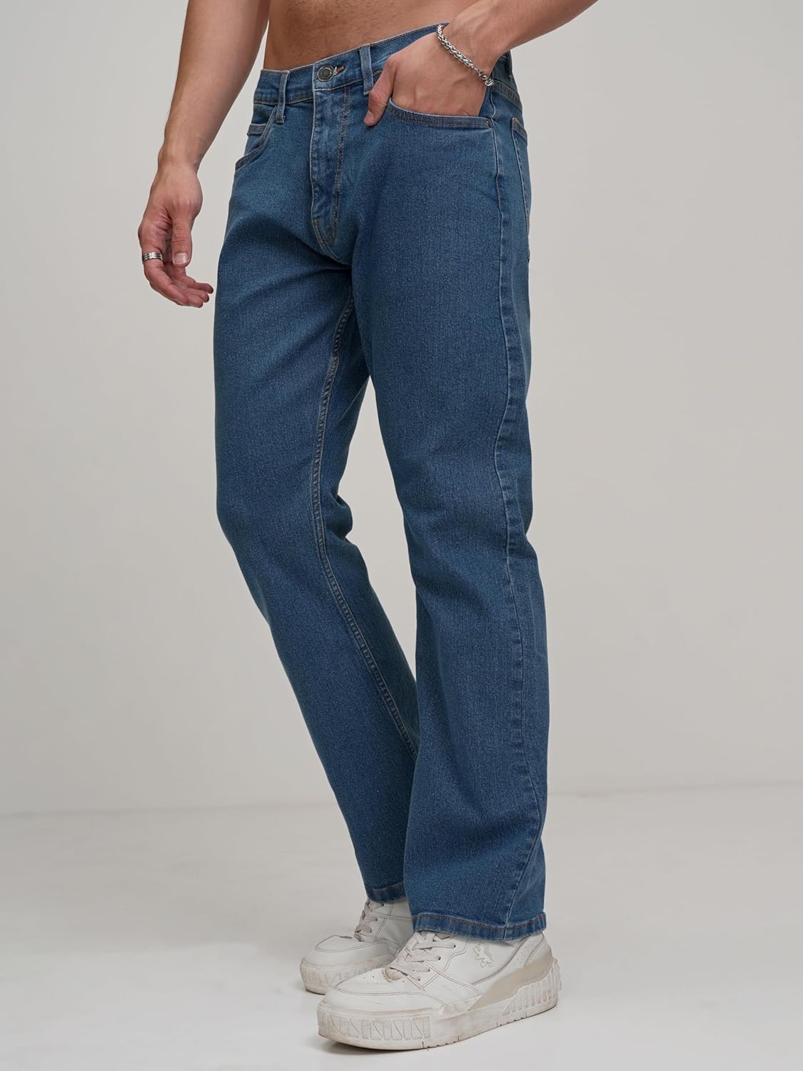 Highlander Men's Straight Jeans