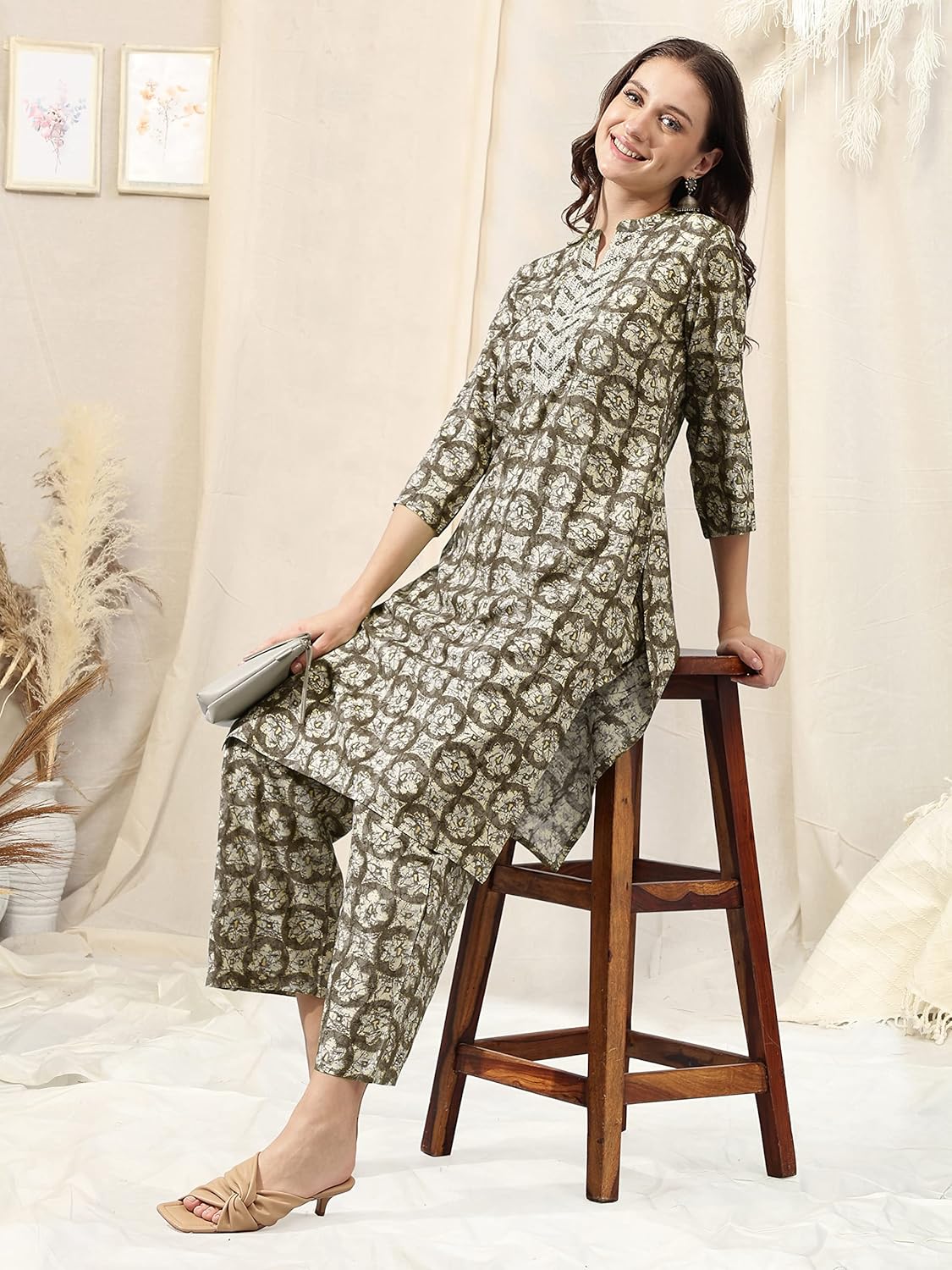 MIRCHI FASHION Women's Cotton Straight Fit Printed