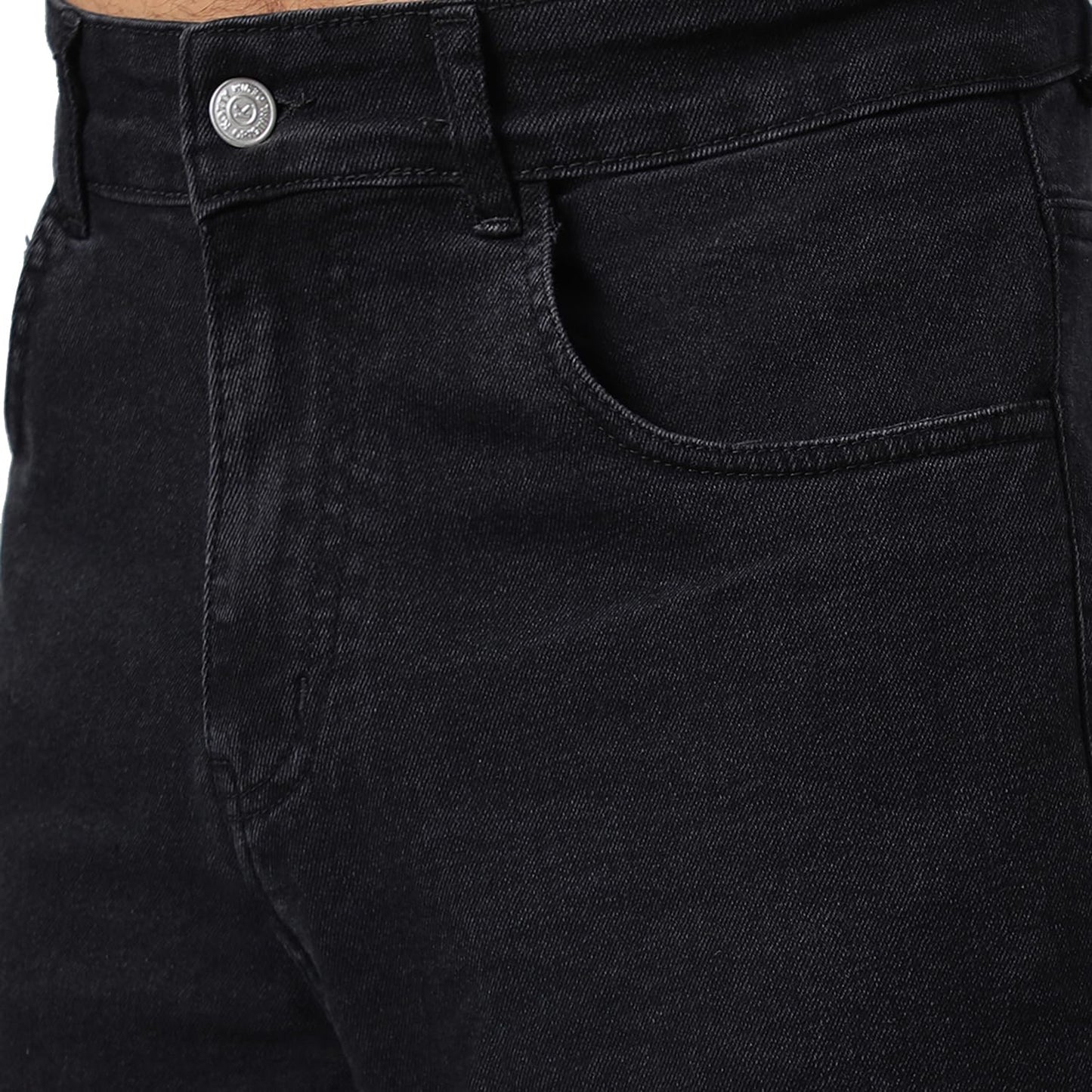 KOTTY Men's Two-Tone Patchwork Jeans for Men