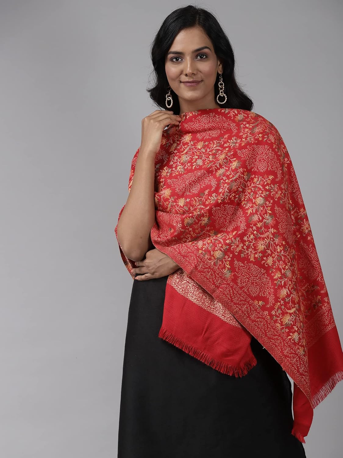 INDO ERA Women's Rayon Woven Design Dupatta