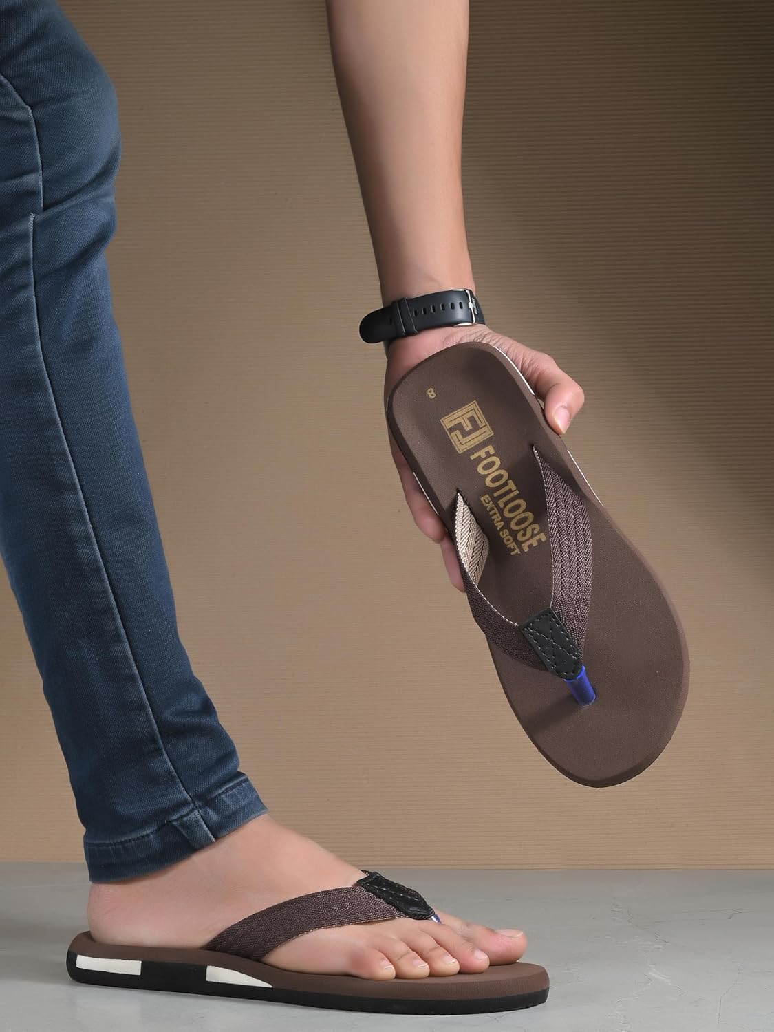 FOOTLOOSE Synthetic Comfortable Men's Flip Flop - alphahostel.in