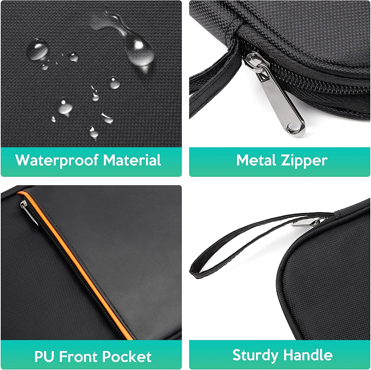Electronics Organizer Bag Waterproof Carrying Pouch