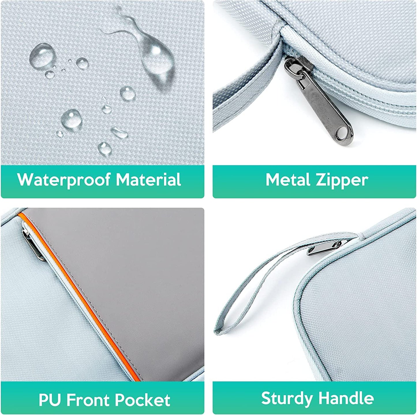 Electronics Organizer Bag Waterproof Carrying Pouch