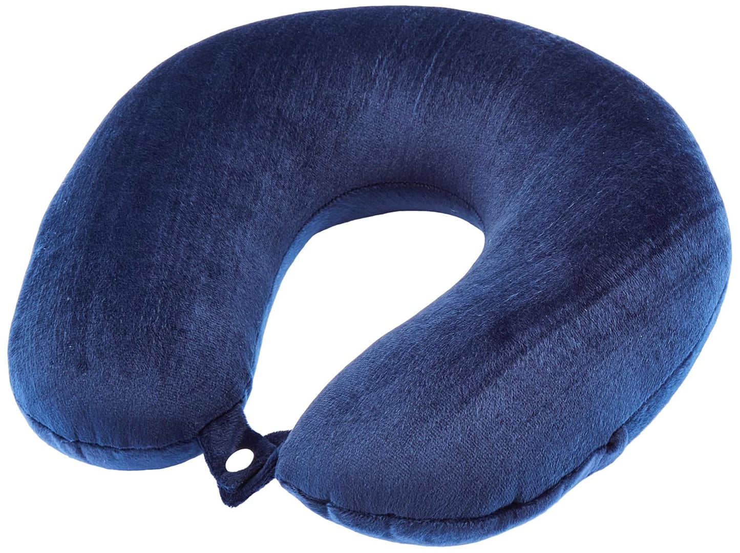 amazon basics Travel Neck Pillow | Soft Velvet Fabric