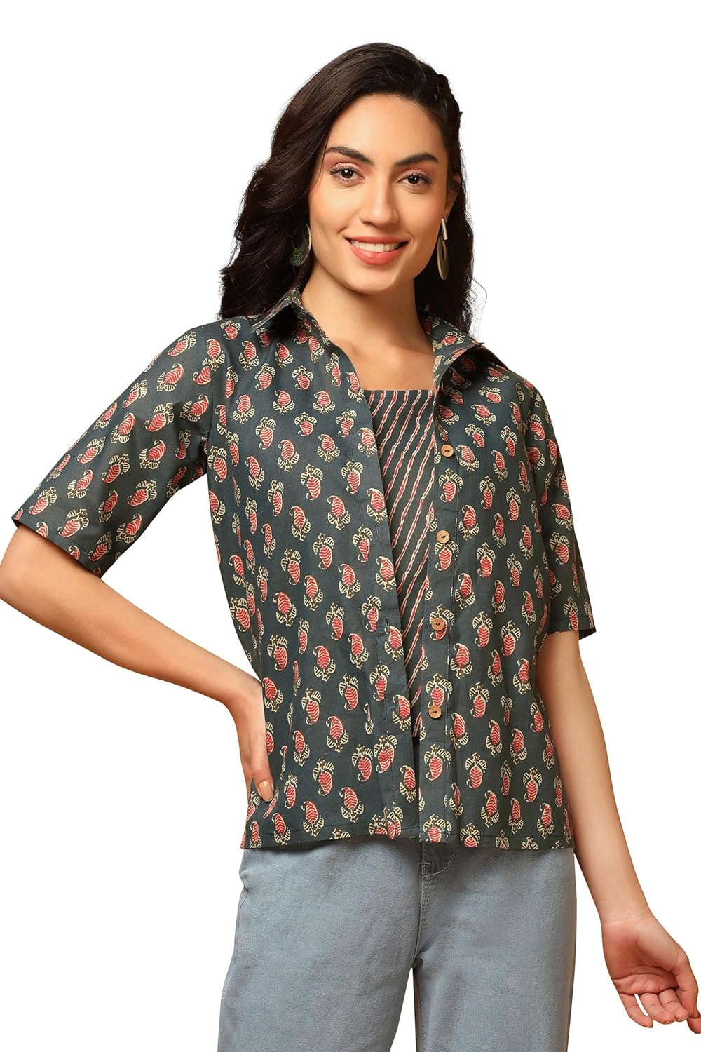 Fashion Dream Women’s Regular Fit Shirt with Inner