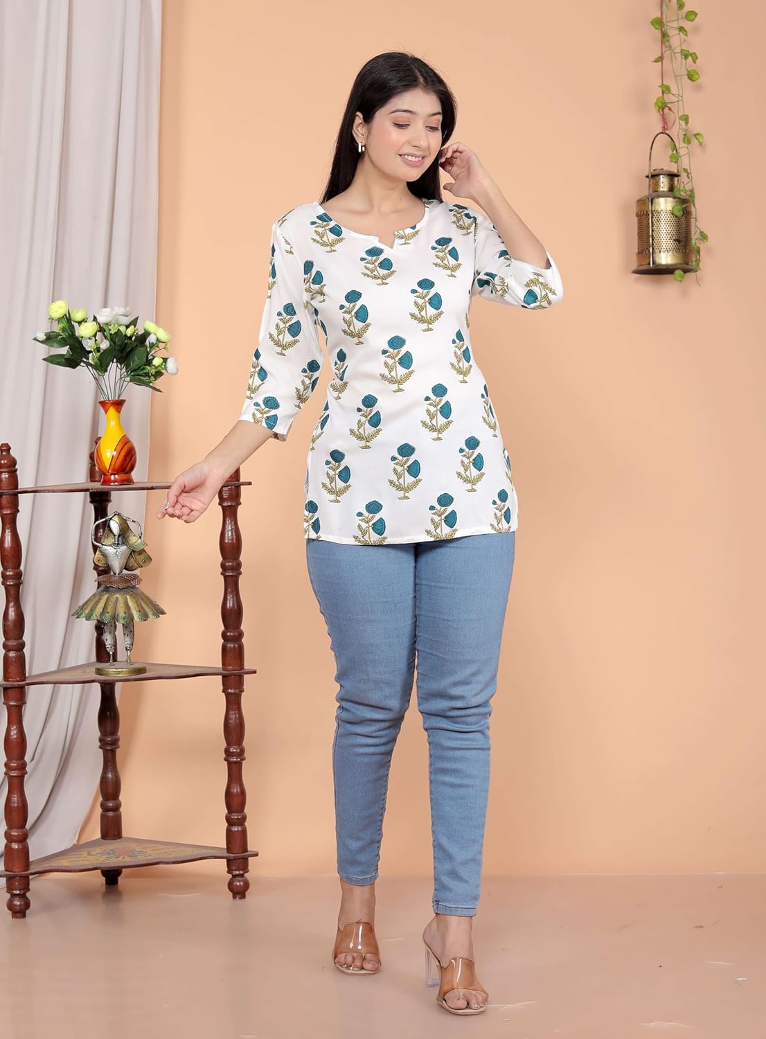 Guruji Shukarana Trading Co. Women's Short Kurti