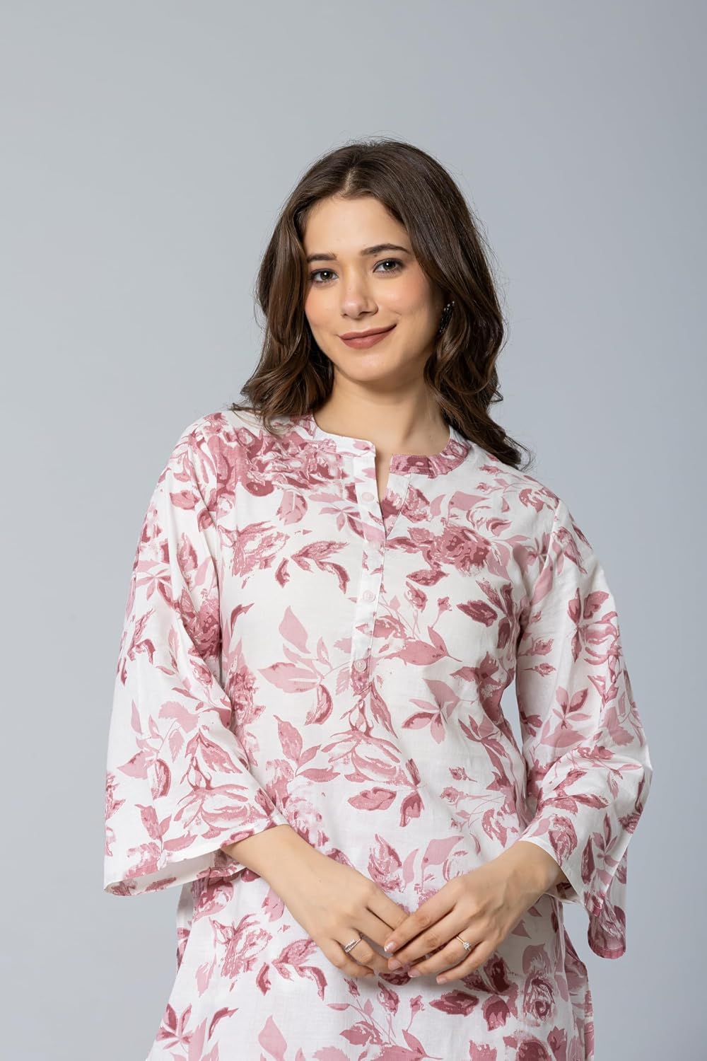 Women's Cotton Printed Co-ord Set of Kurta and Palazzo