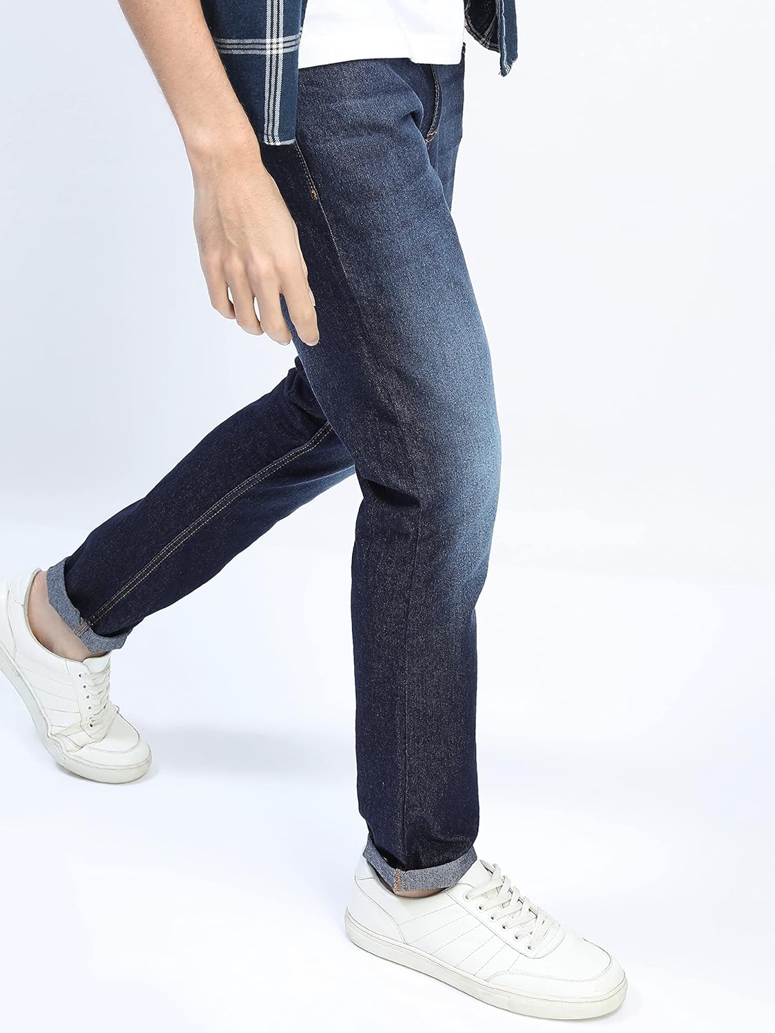 KETCH Men's Slim Fit Mid Rise Jeans (Stretchable)