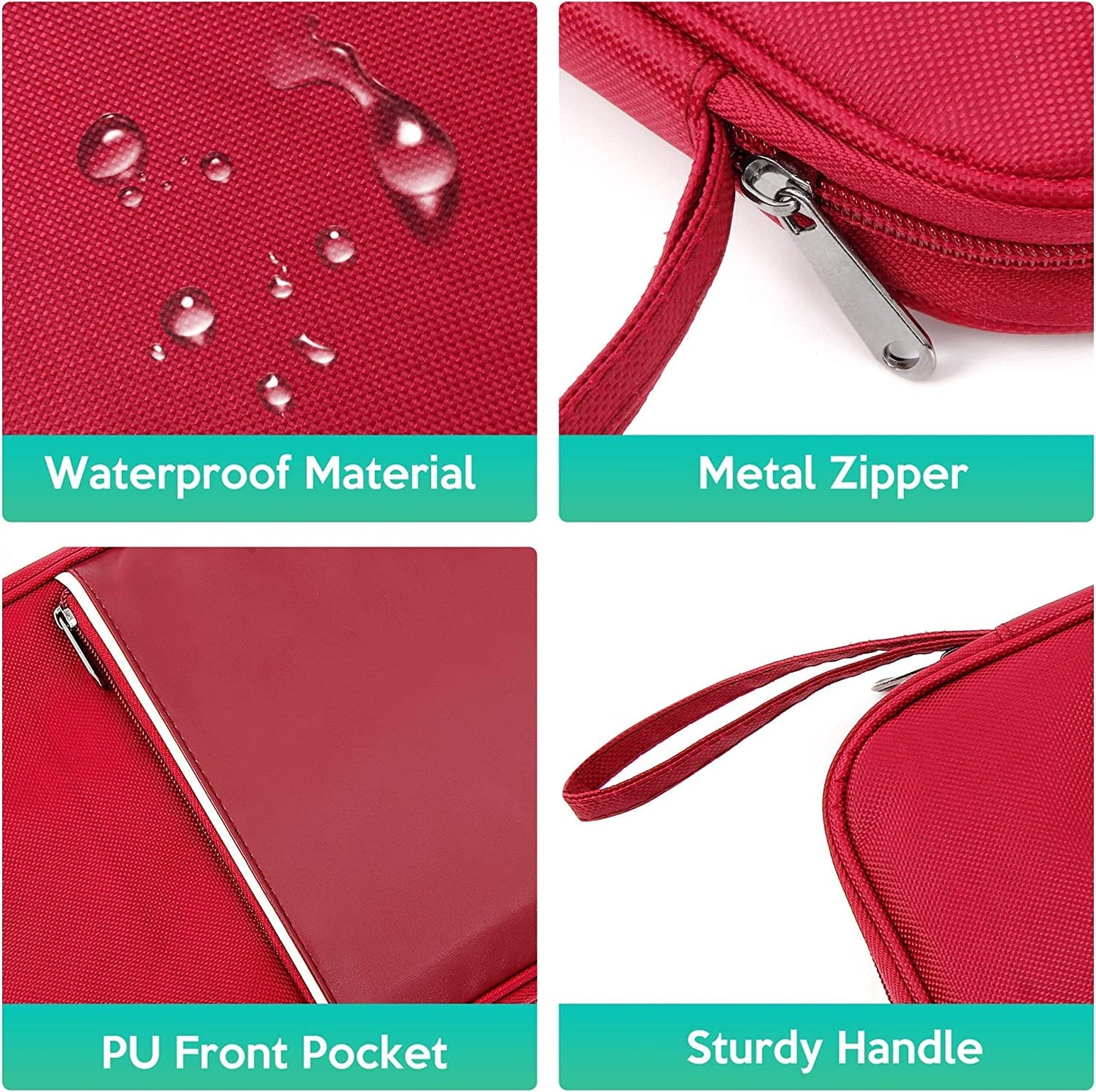 Electronics Organizer Bag Waterproof Carrying Pouch