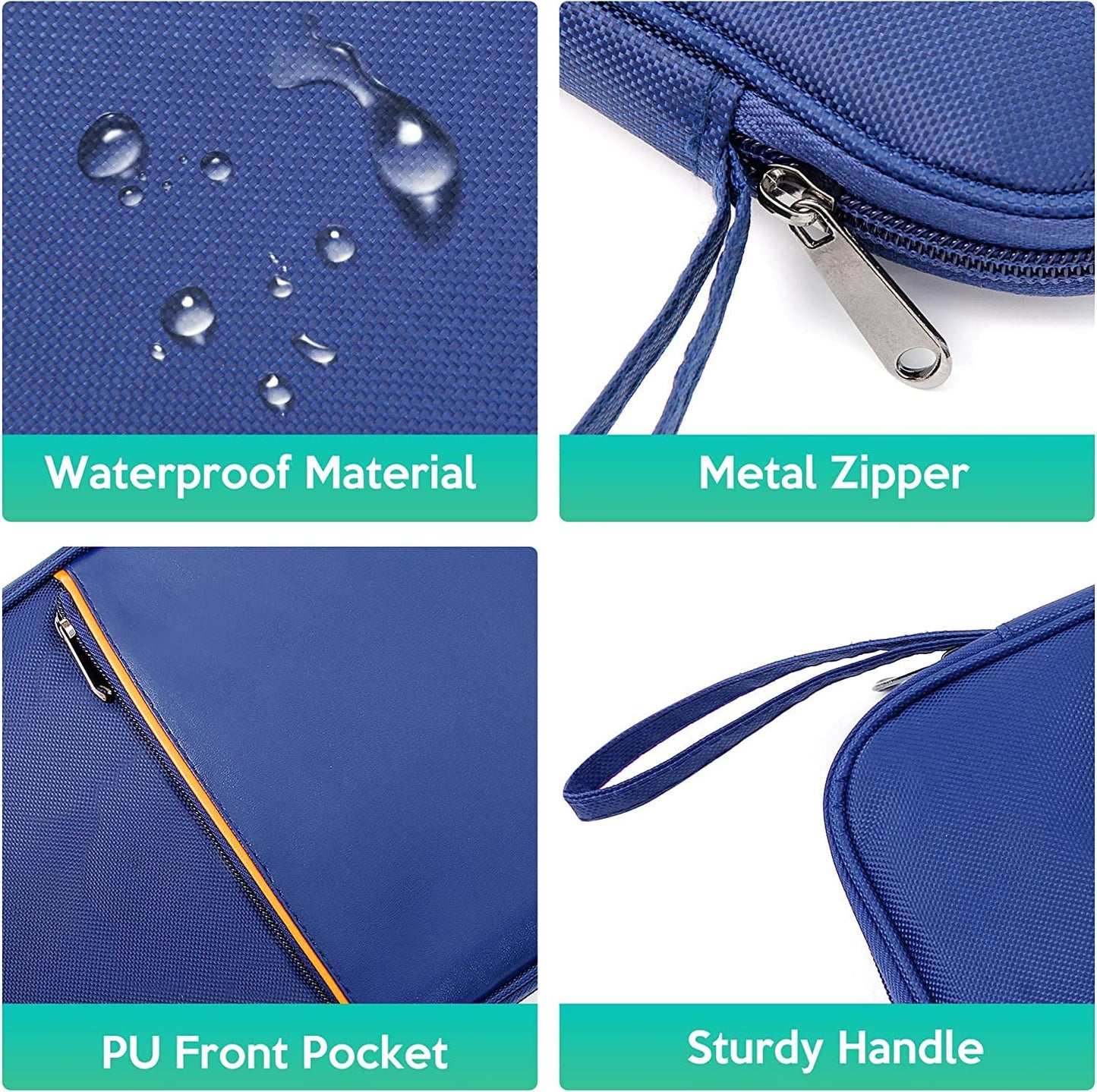 Electronics Organizer Bag Waterproof Carrying Pouch