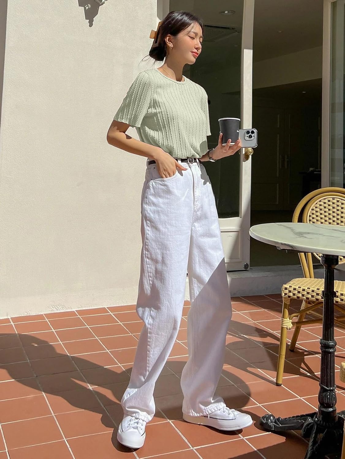 GRECIILOOKS Women’s Fashion Tops – Crop Top, Loose Fit Oversized Shirts & Stylish Korean Tank Tops for Summer Wear (Available in Plus Size and Combo Pack of 2)