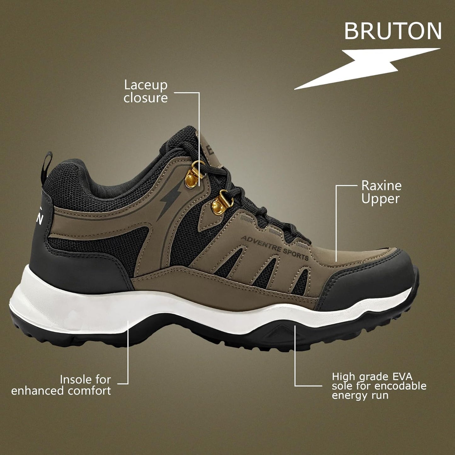 BRUTON EVA Lite Running Shoes Sport Shoes for Men - alphahostel.in