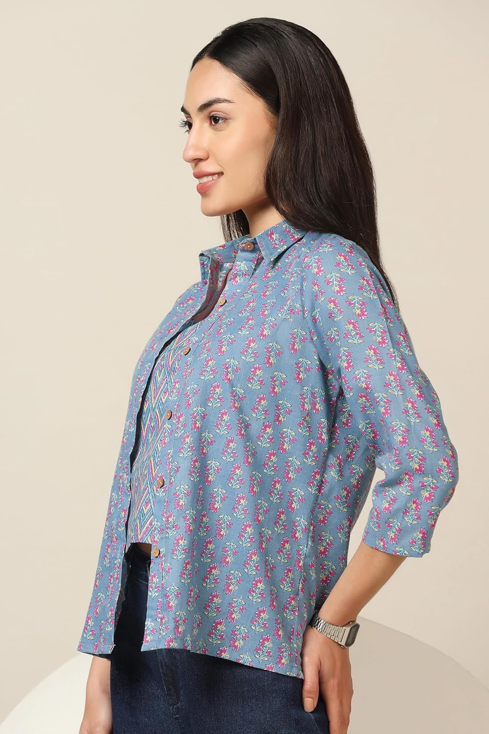 Fashion Dream Women’s Regular Fit Shirt with Inner