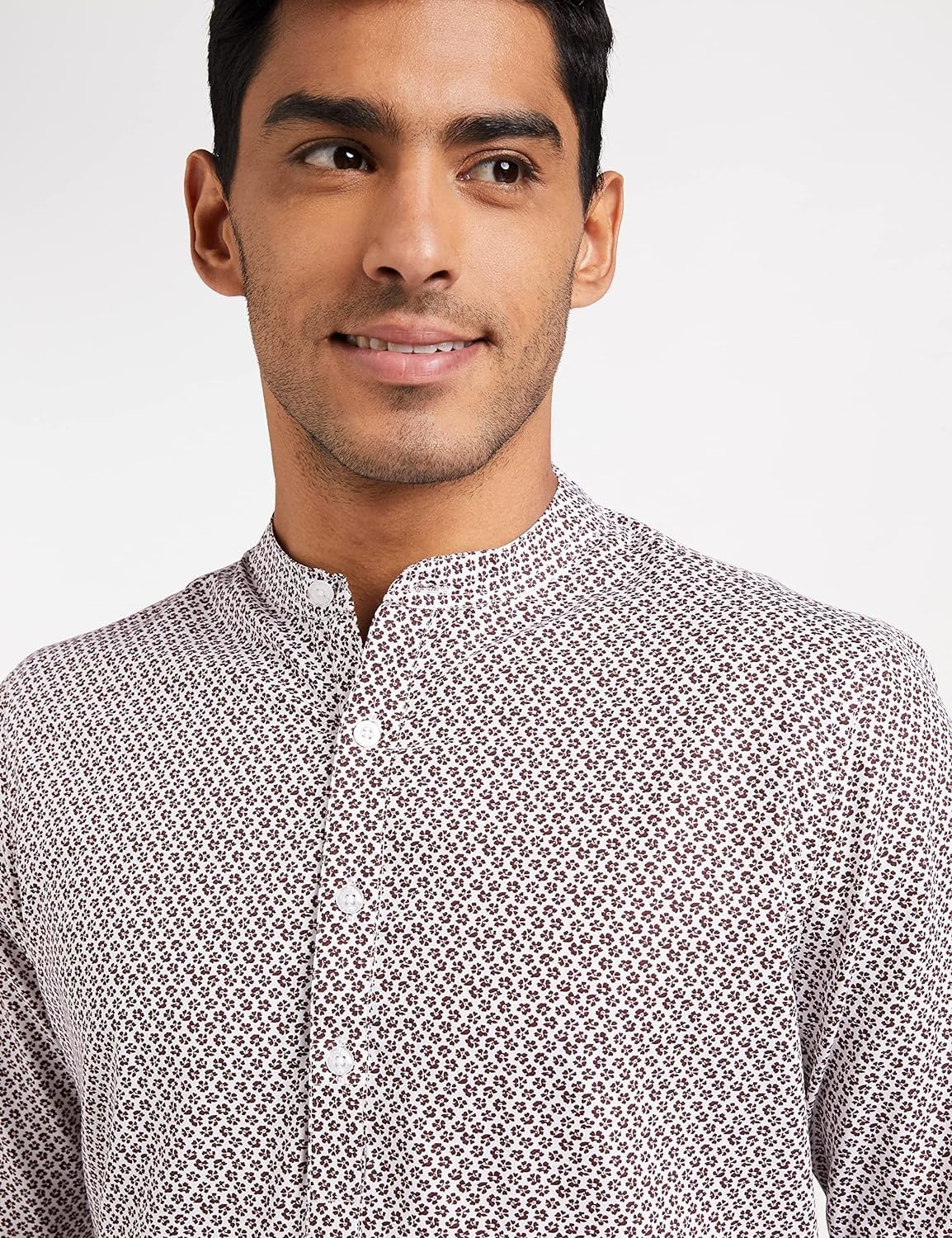 Symbol Men's Cotton Printed Long Kurta