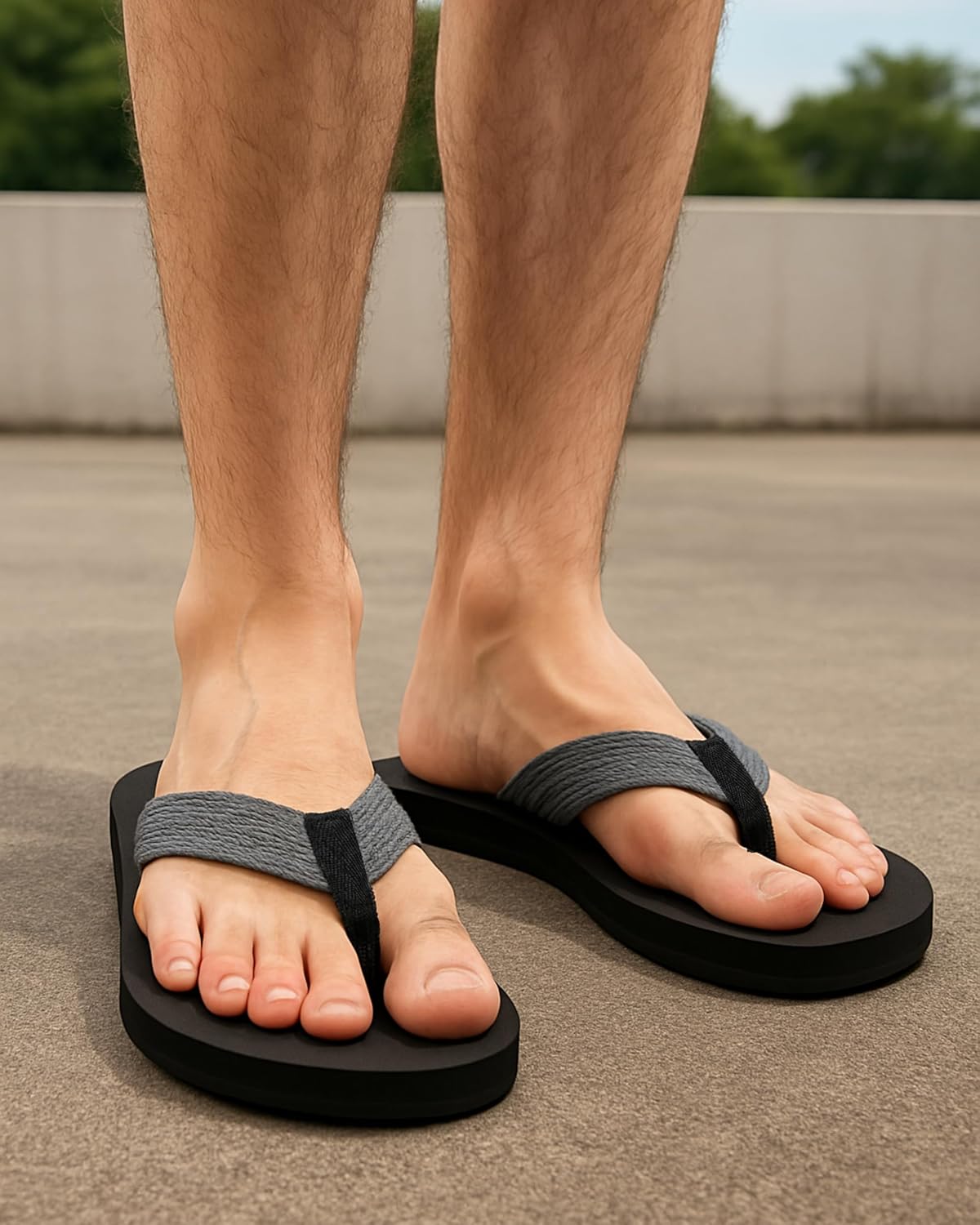 Men’s Flip Flops Lightweight Anti-Slip Slippers - alphahostel.in
