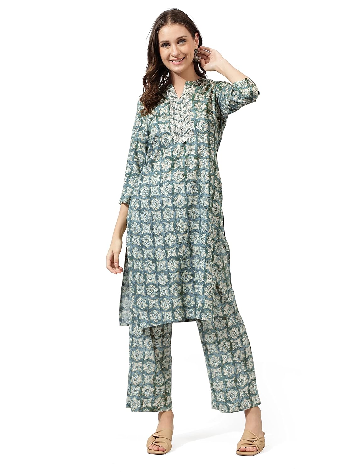 MIRCHI FASHION Women's Cotton Straight Fit Printed