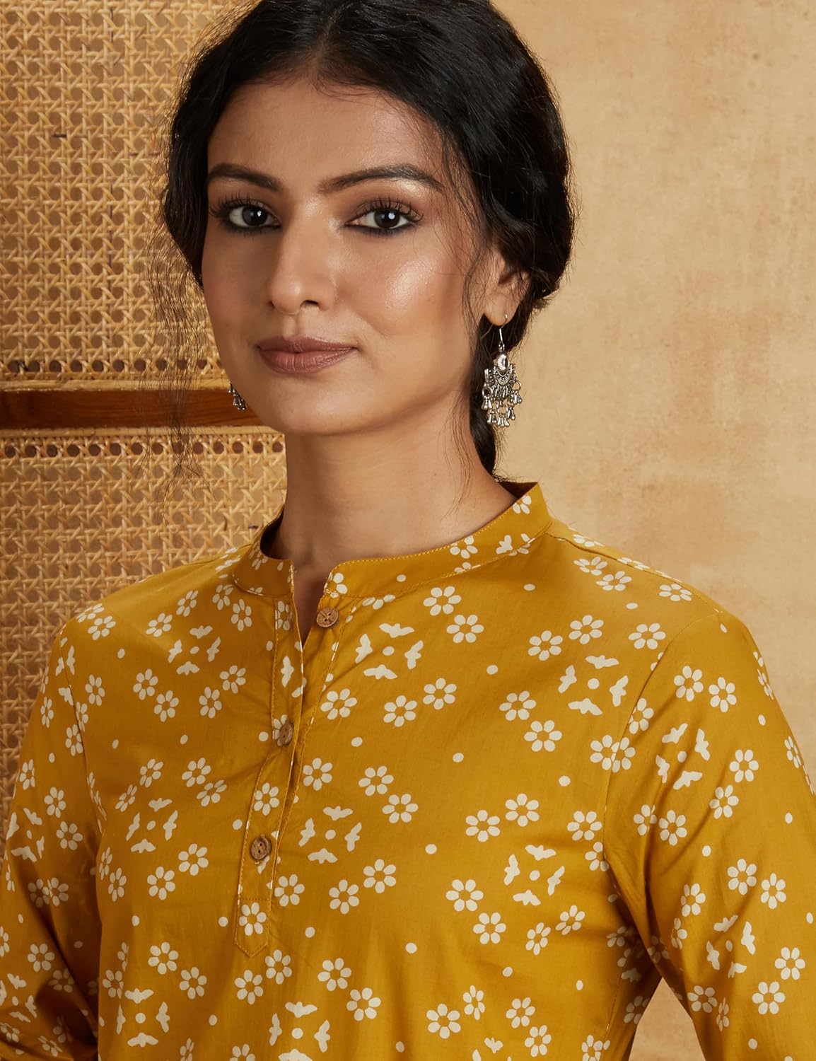 Myx Women's Cotton Regular Fit Casual Kurti