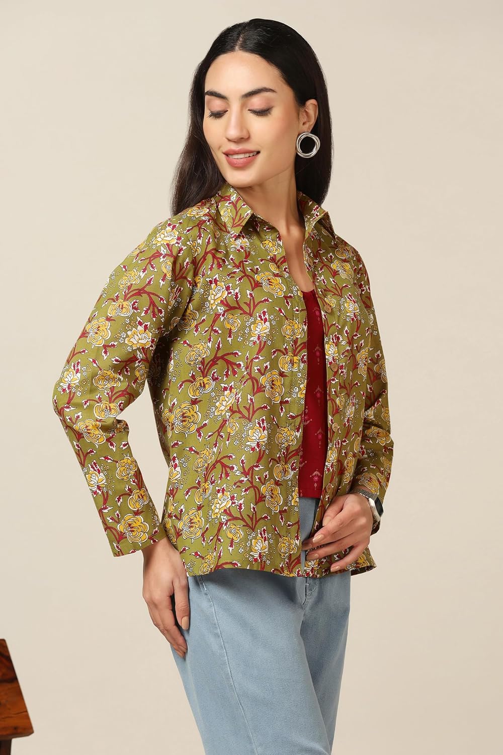 Fashion Dream Women’s Regular Fit Shirt with Inner