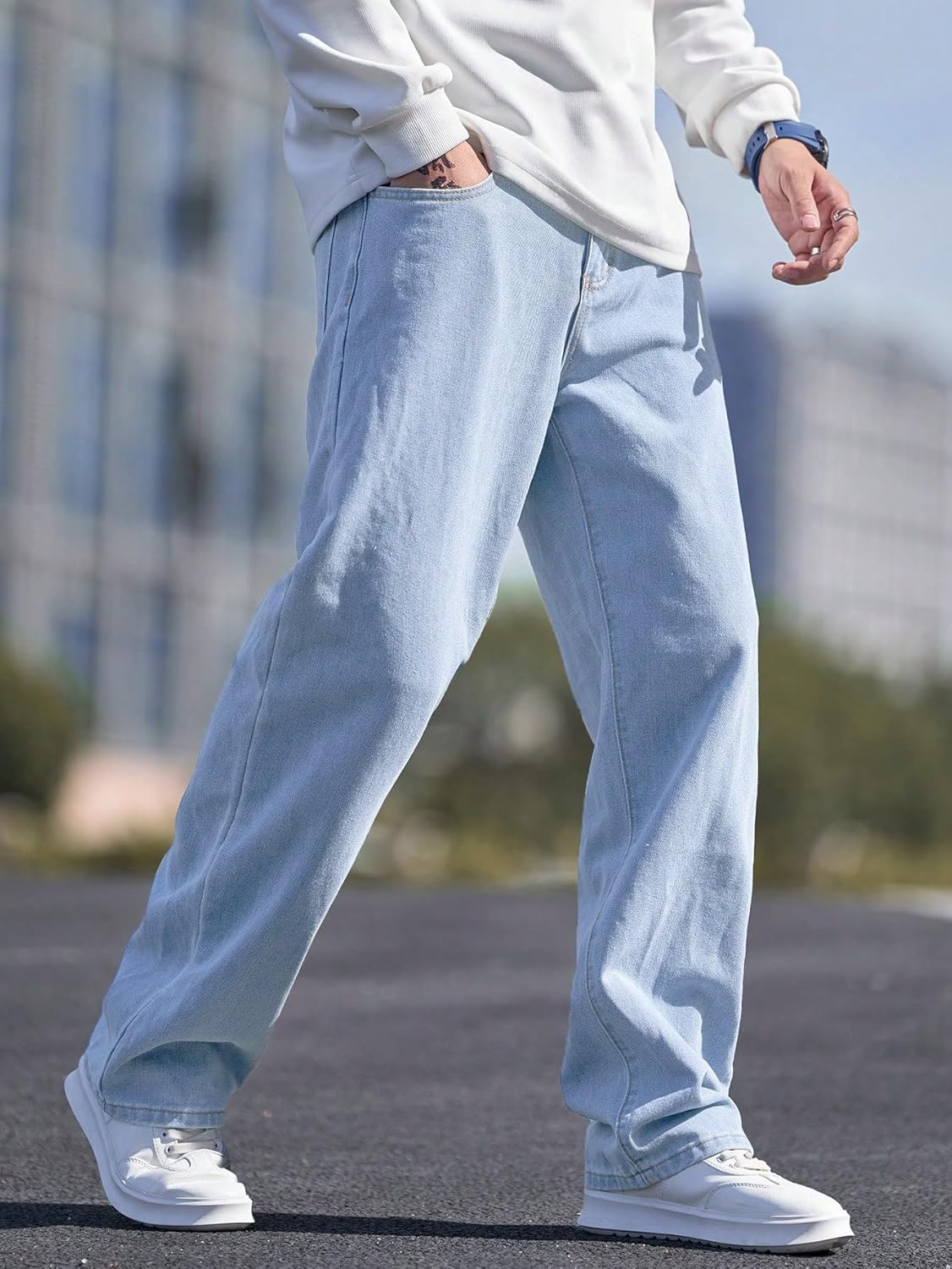 AFT Torpedo Men Baggy Denim Jeans