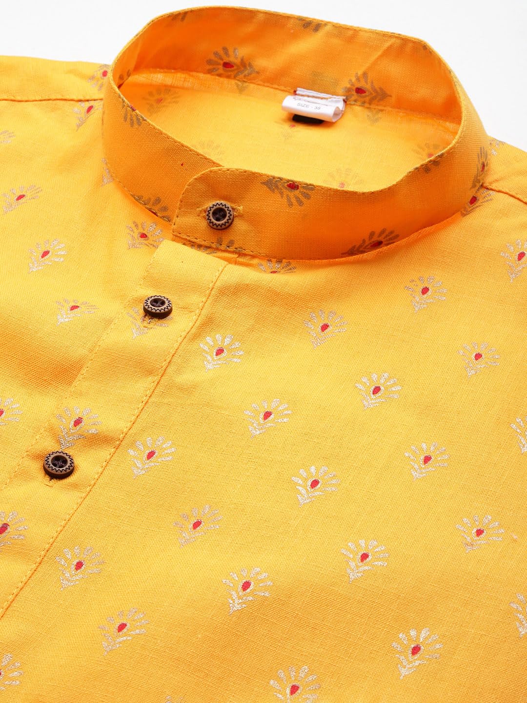 Luxrio Kurta for Men Cotton Blend Printed Regular Fit