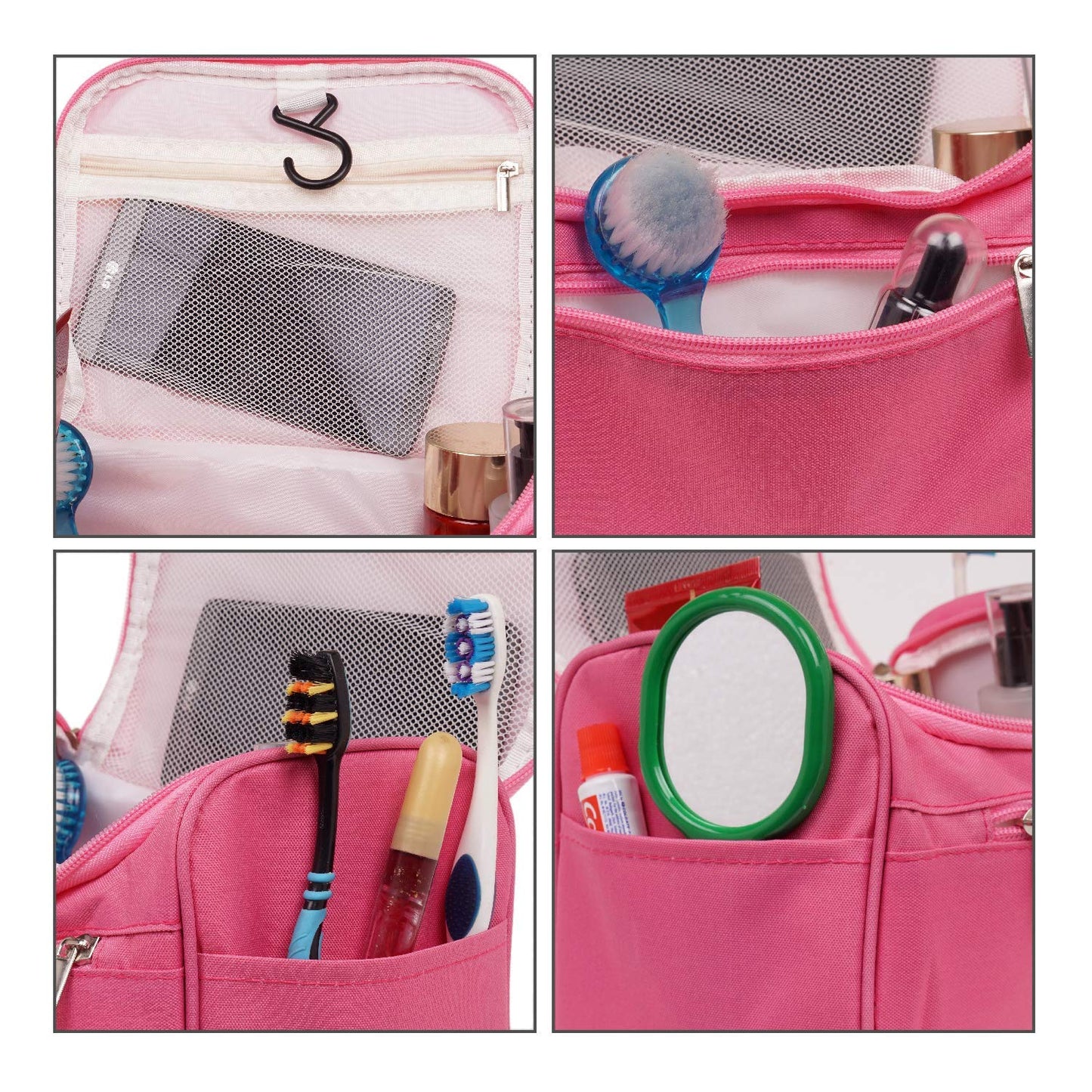 Rabbonix Cosmetic Makeup Organizer Toiletry Bag