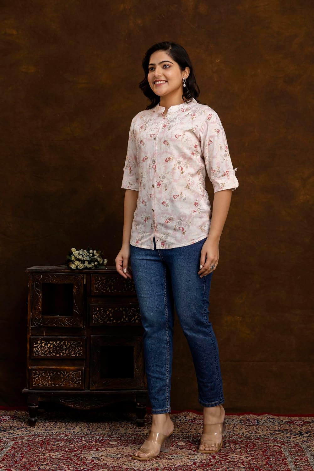 Women's Rayon Indian Culture Tunics Tops
