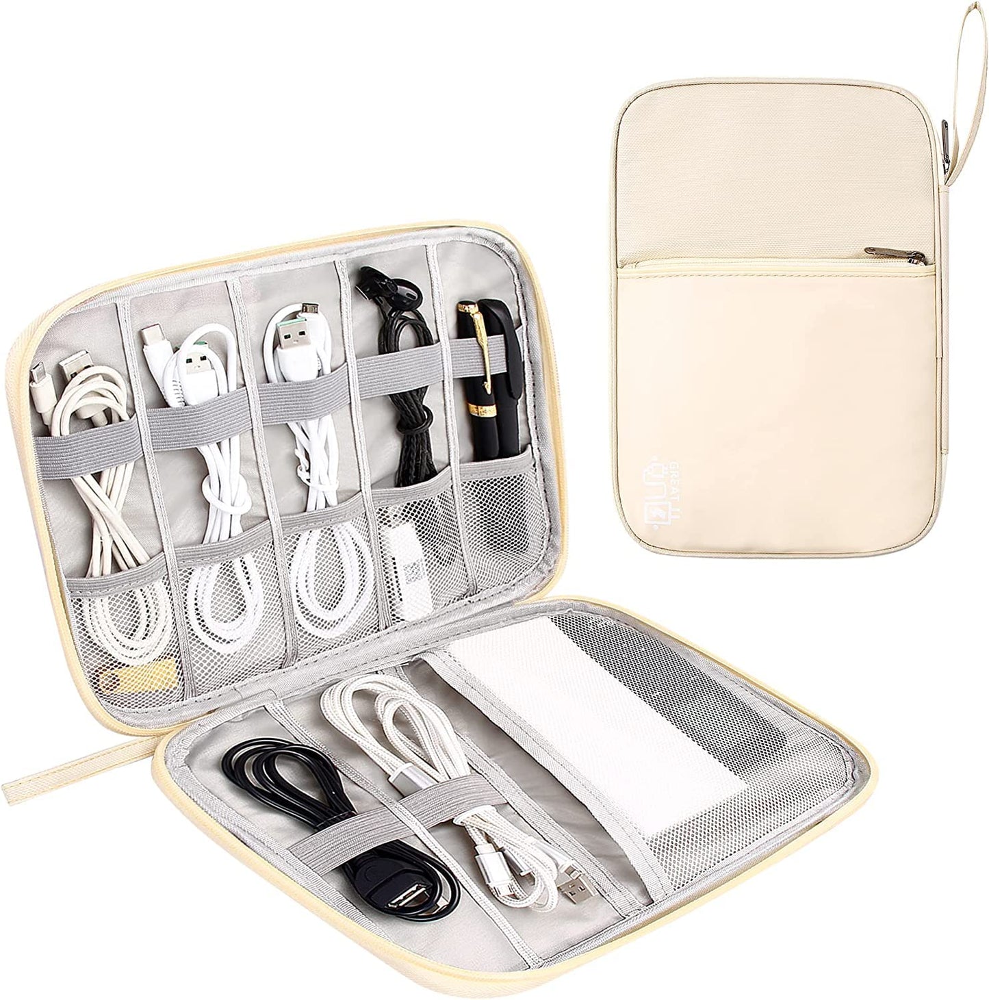 Electronics Organizer Bag Waterproof Carrying Pouch