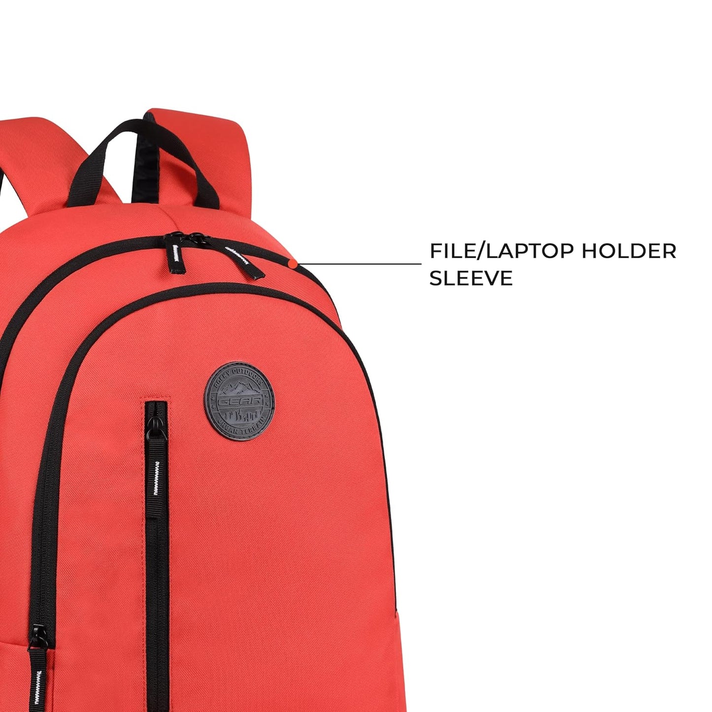 Gear Navy Blue and Green Casual Backpack
