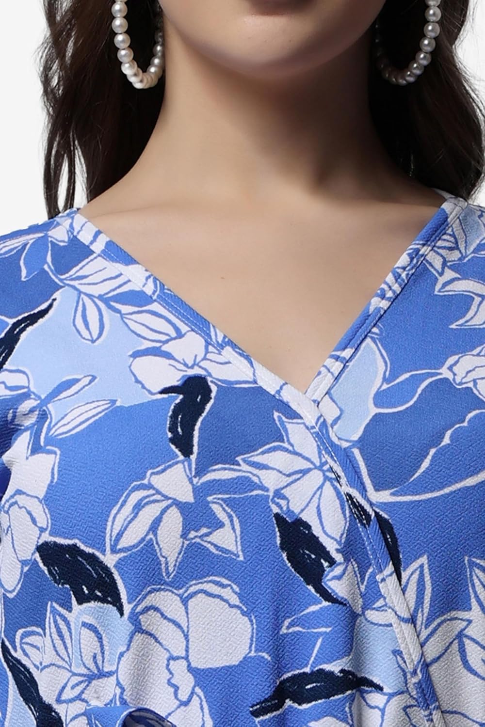 POPWINGS Casual Floral Printed Maxi Length Fit & Flare Dress for Women || Summer Dress for Women || Flare Maxi Dress for Women Stylish || Sleeveless Dress for Women