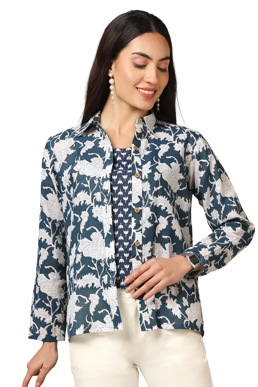 Fashion Dream Women’s Regular Fit Shirt with Inner