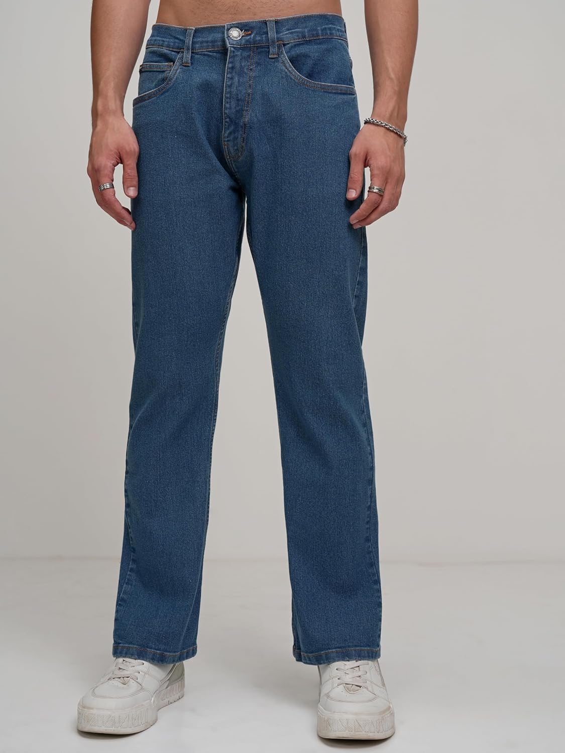 Highlander Men's Straight Jeans