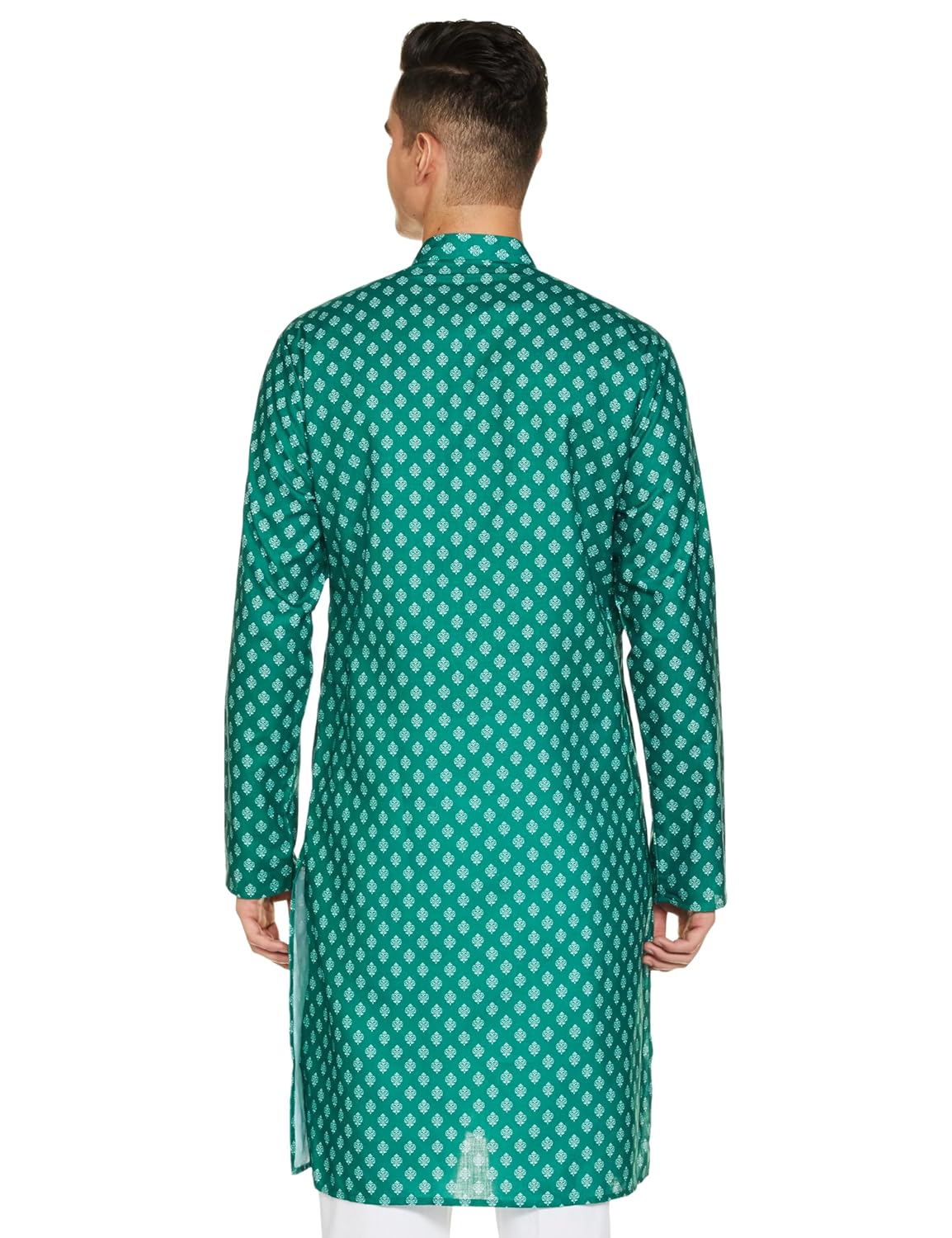 Luxrio Kurta for Men Cotton Blend Printed Regular Fit