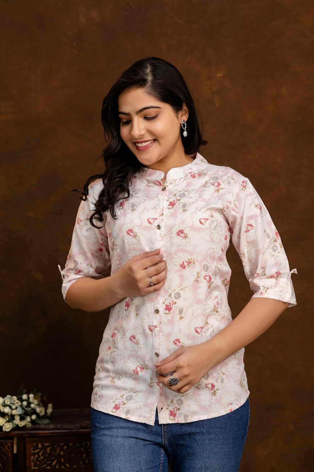 Women's Rayon Indian Culture Tunics Tops