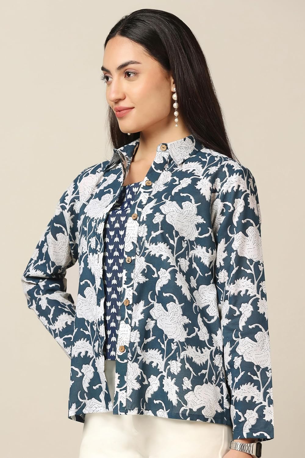 Fashion Dream Women’s Regular Fit Shirt with Inner