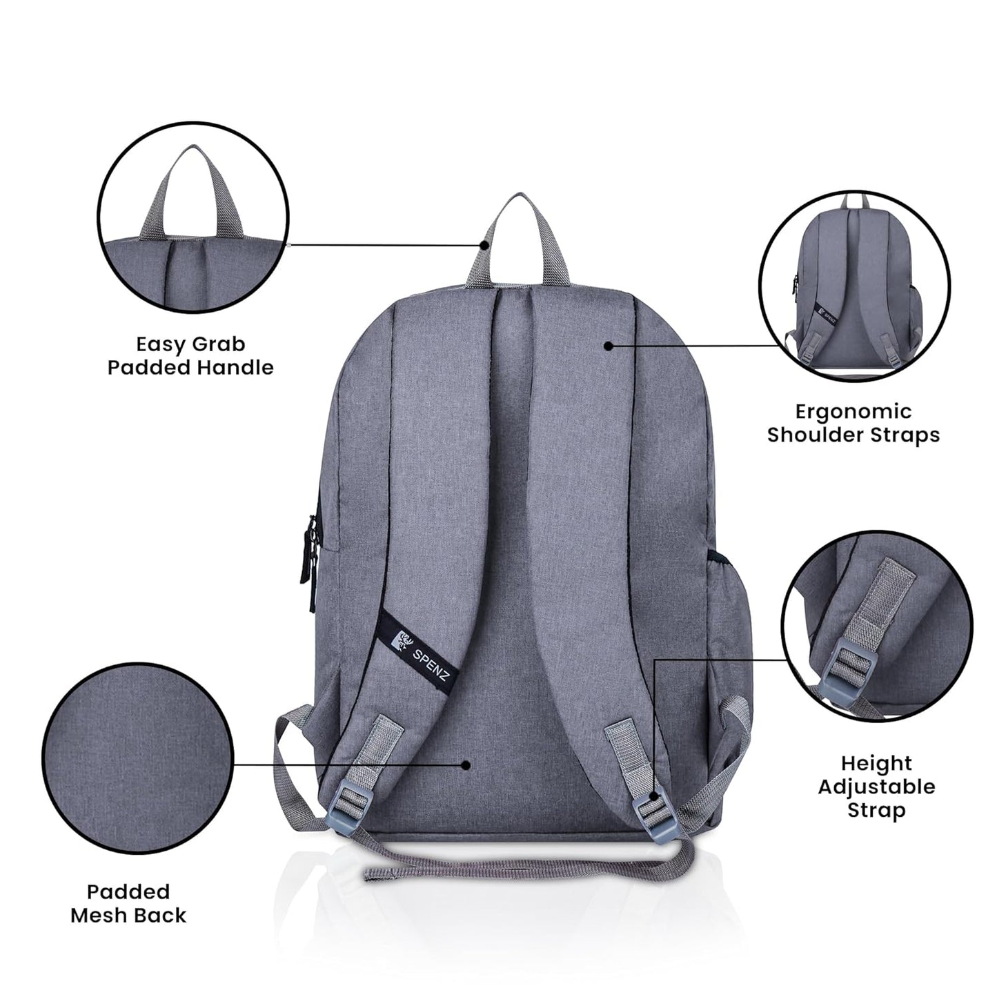 SPENZ BAGS Saffron Mini Laptop Bag School - alphahostel.in