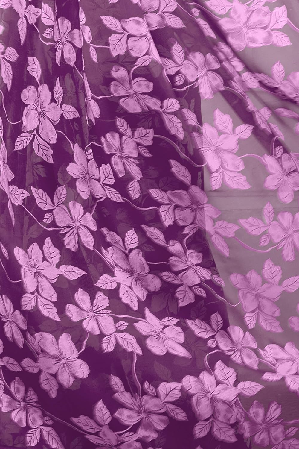 FASHION Floral Printed Saree with Blouse Piece
