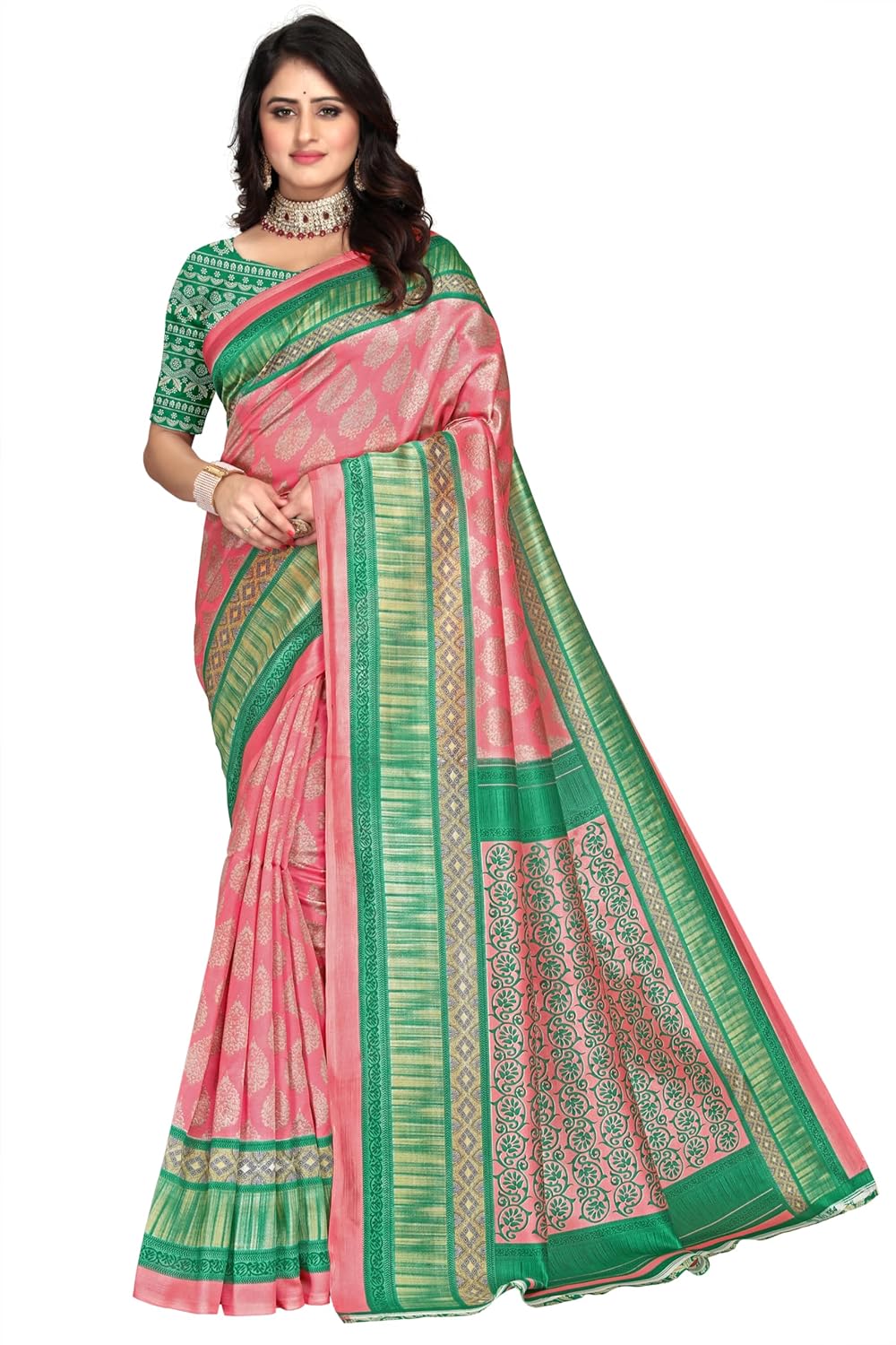 AARIKAA SYNCOT Women's Fancy Georgette