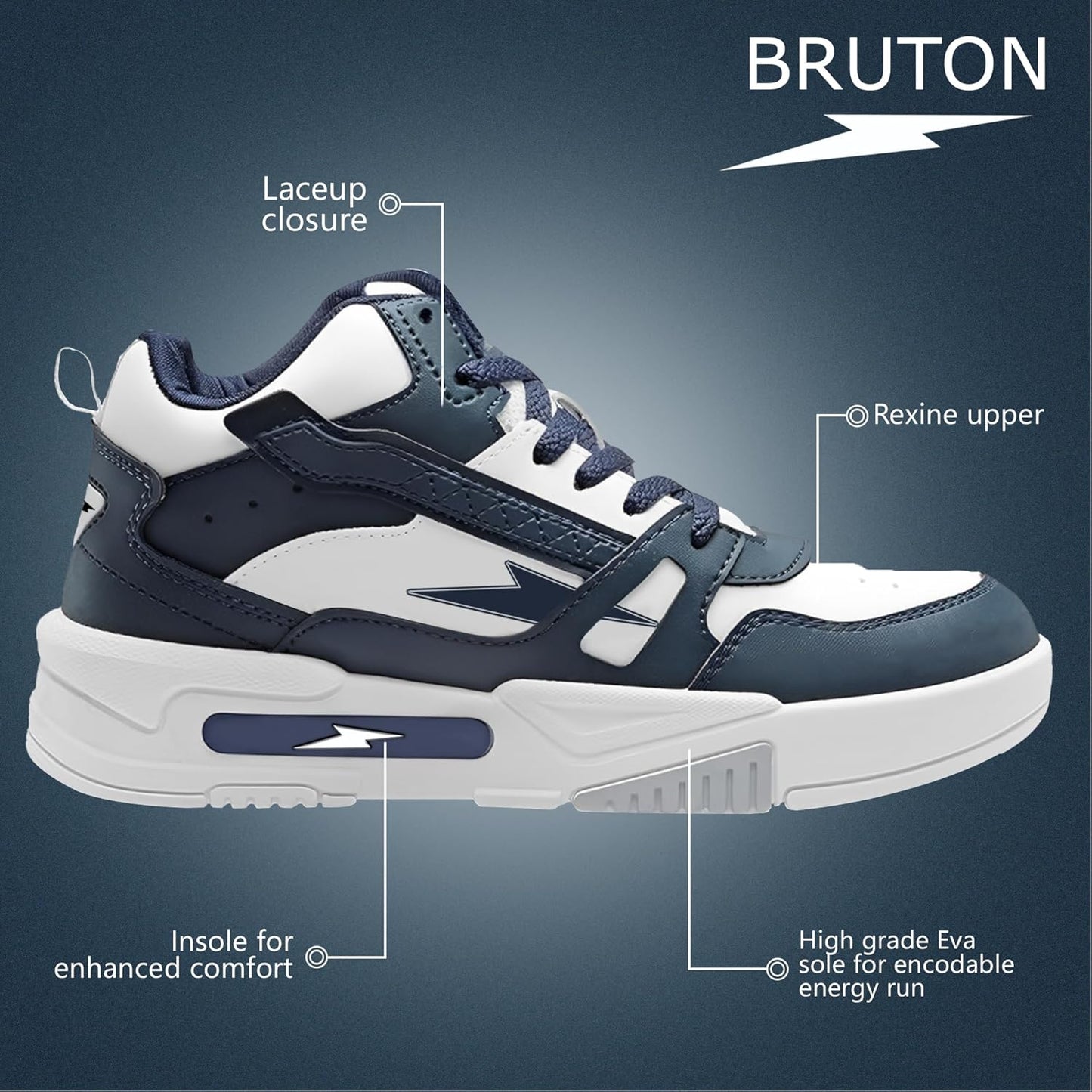 BRUTON 301-AVIATOR High Top Stylish Shoes for Men - alphahostel.in