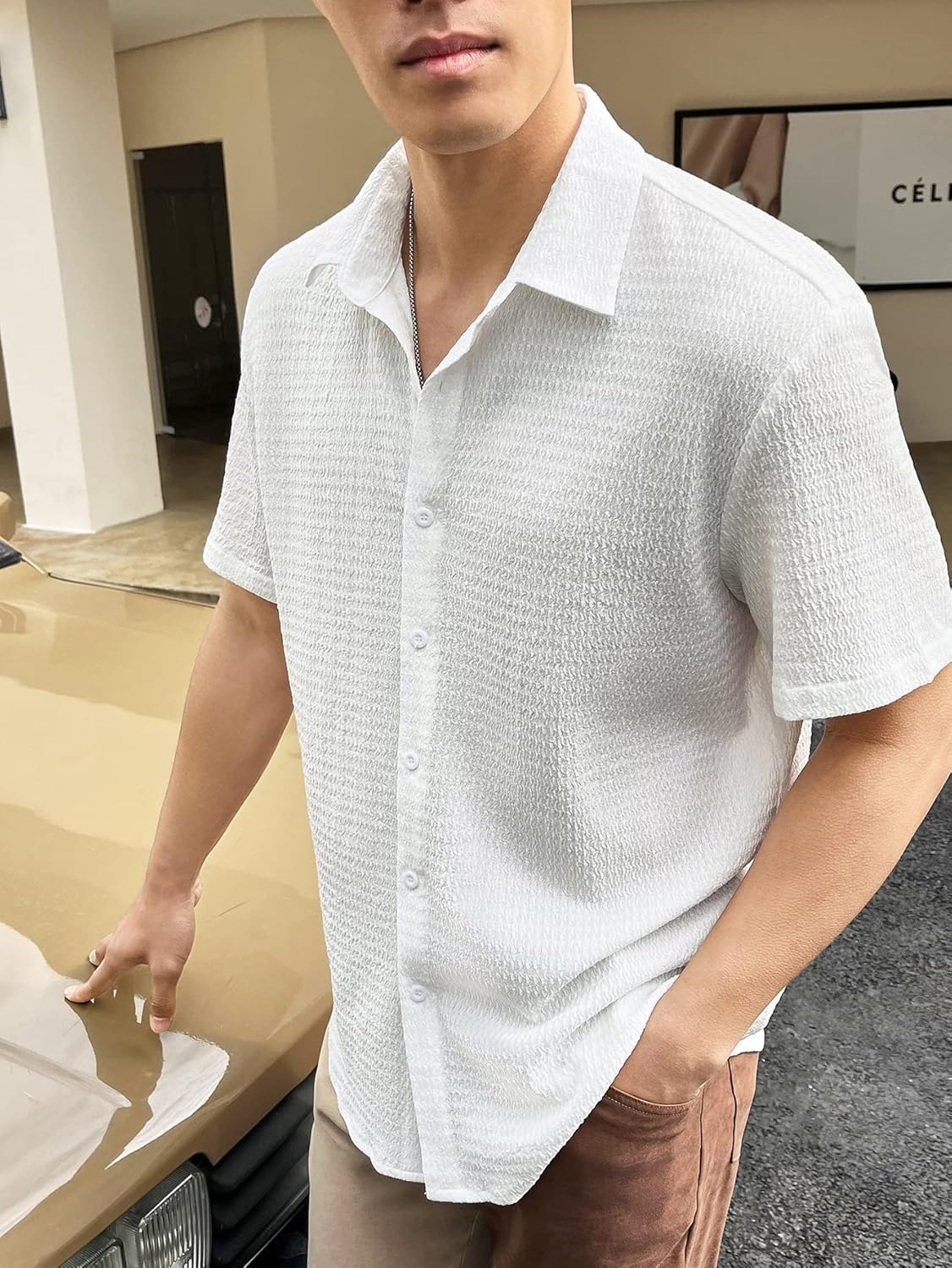 GRECIILOOKS Shirt for Men | Men Stylish | Printed