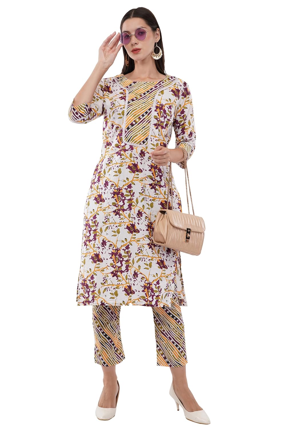 Home Bliss Women's Co-ord Set Pure Cotton