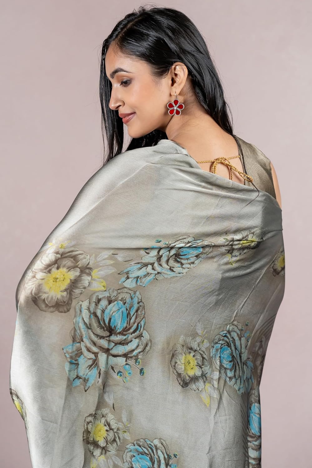 Women's Stylish Saree with Blouse Piece