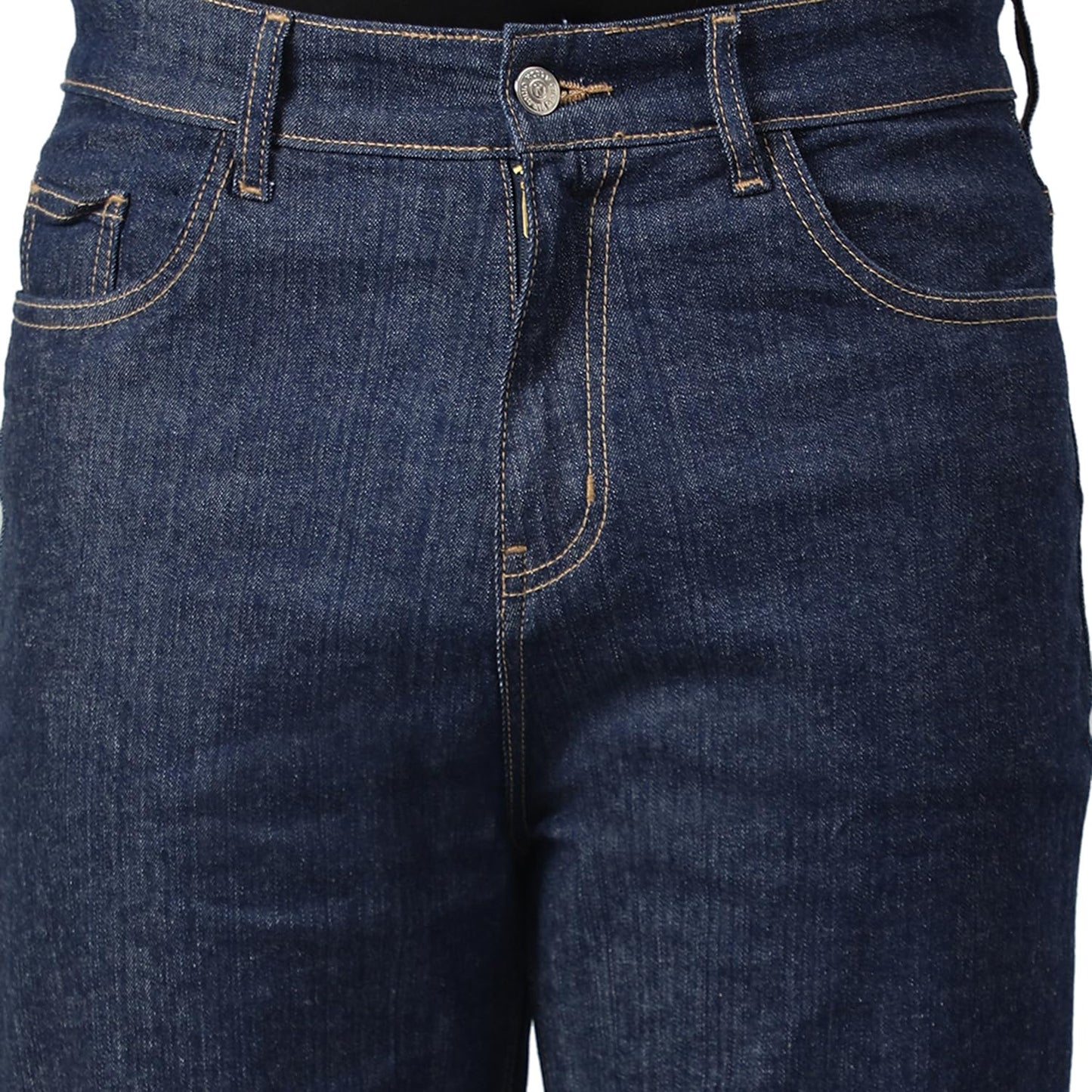 KOTTY Men’s Relaxed Fit Straight-Leg Jeans
