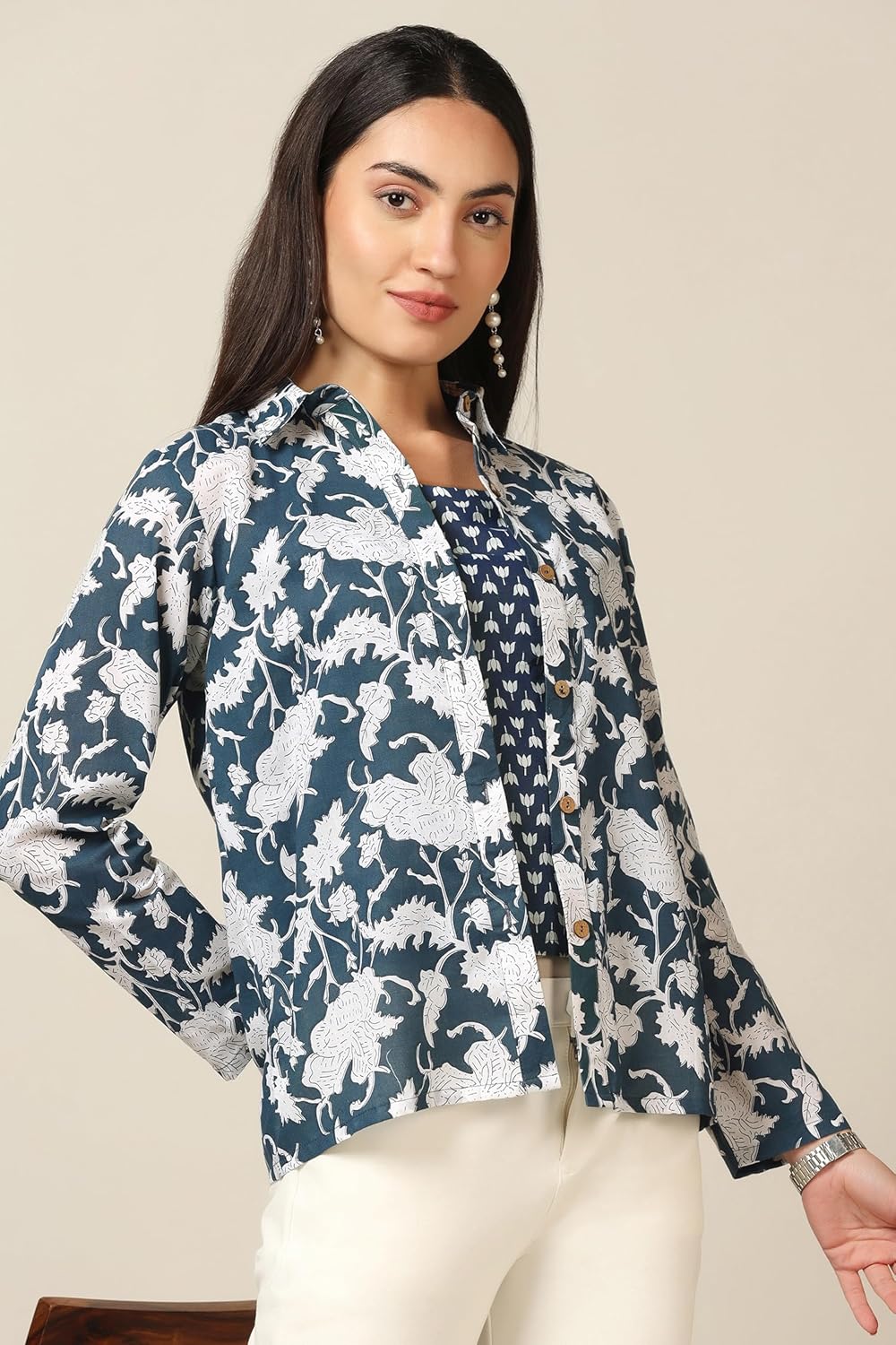 Fashion Dream Women’s Regular Fit Shirt with Inner