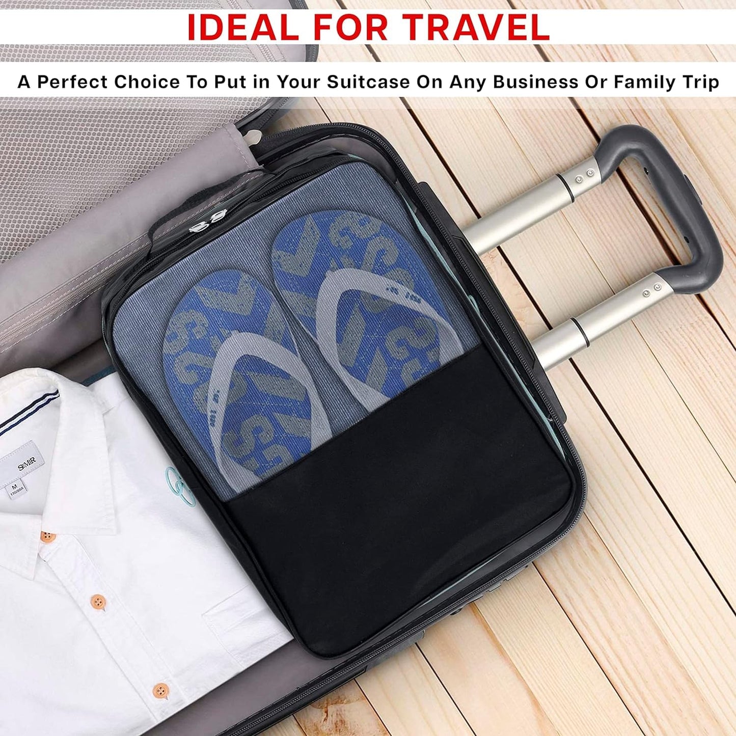 Storite 14 Inch Travel Shoe Bag,Cover,Pouches