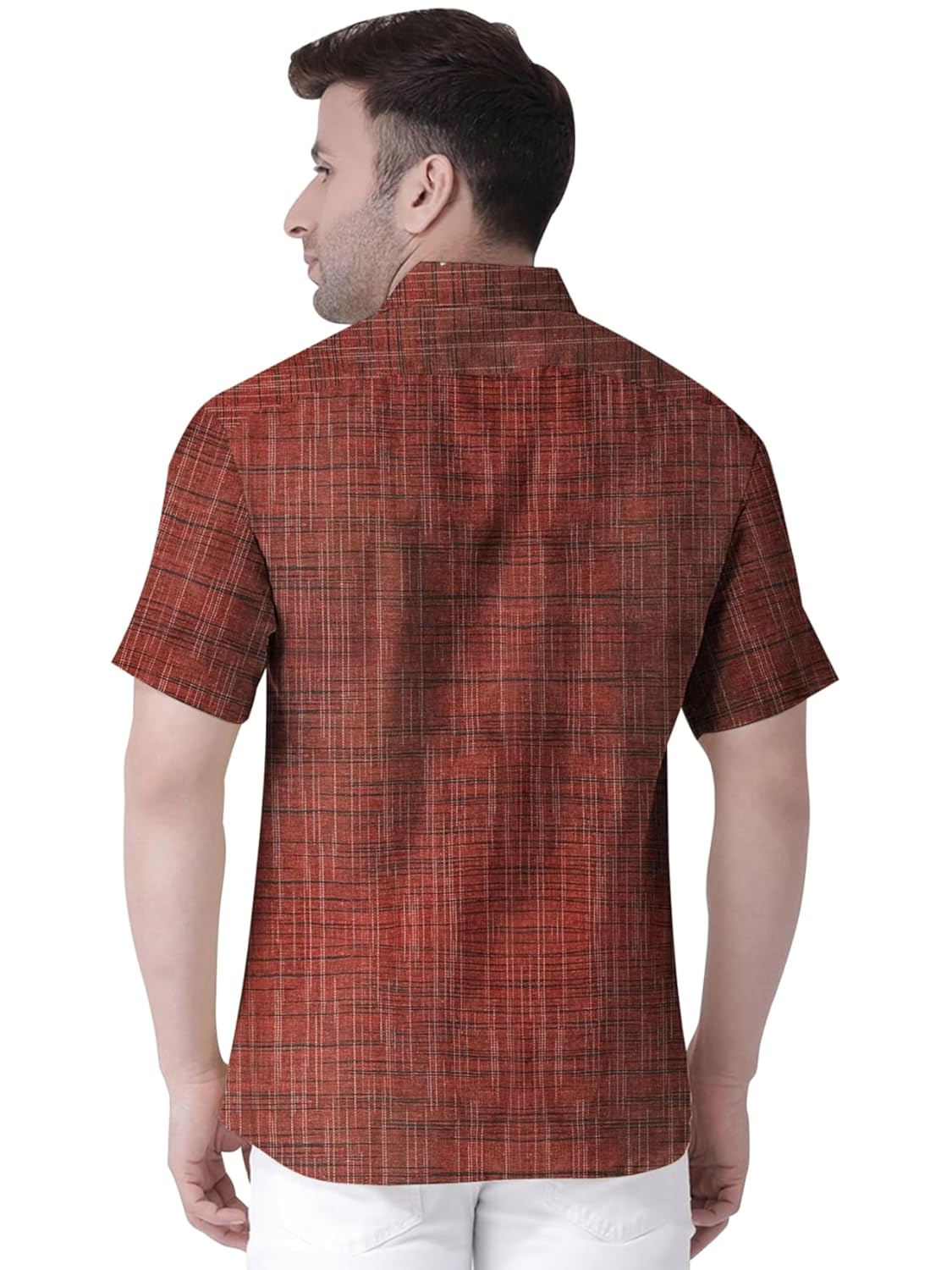 Men's Pure Khadie Cotton Regular Fit Half Sleeves