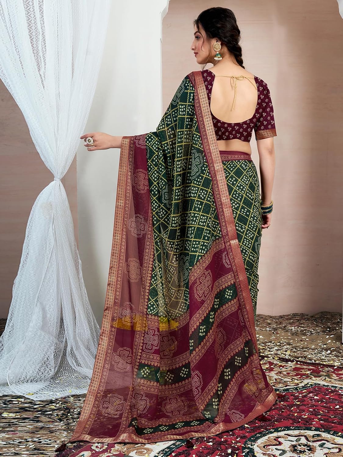 Women's Chiffon Printed Saree