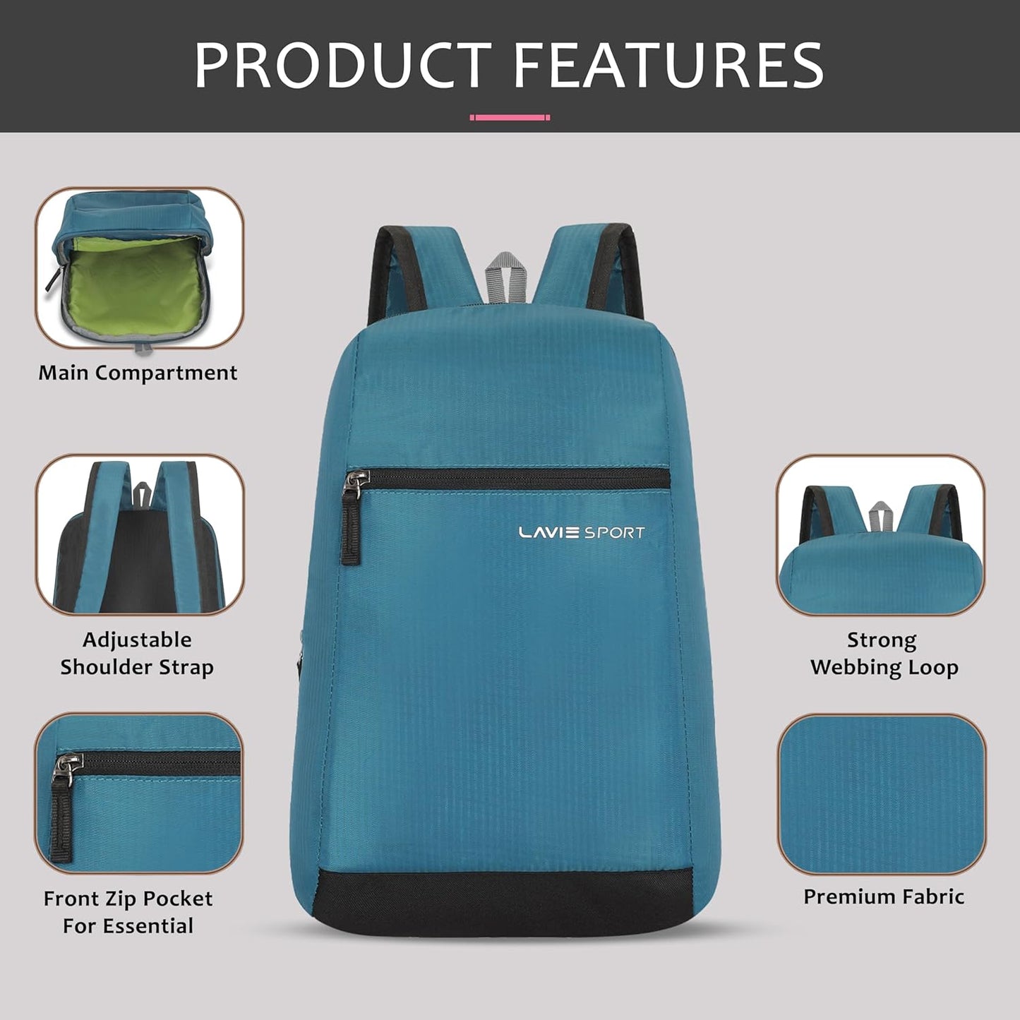 Lavie Sport Sprinter Daypack Unisex Casual
