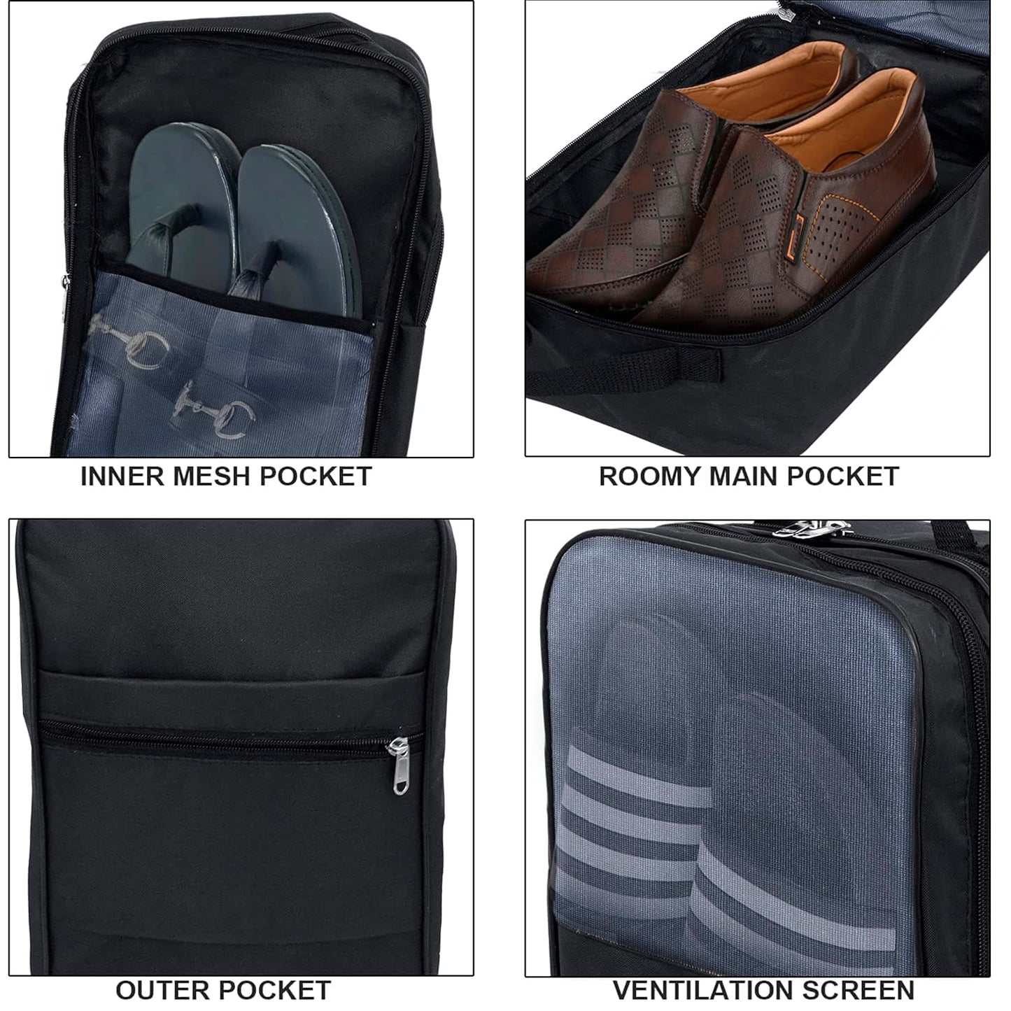 Storite 14 Inch Travel Shoe Bag,Cover,Pouches